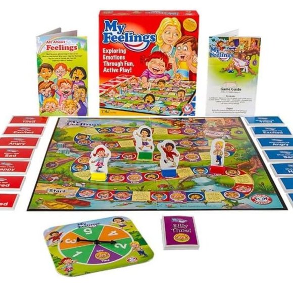 Toys | My Feelings A Fun Game To Help Kids Express Emotions Improve ...